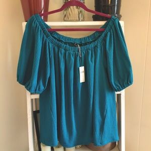 Anthropologie Off The Shoulder Blouse